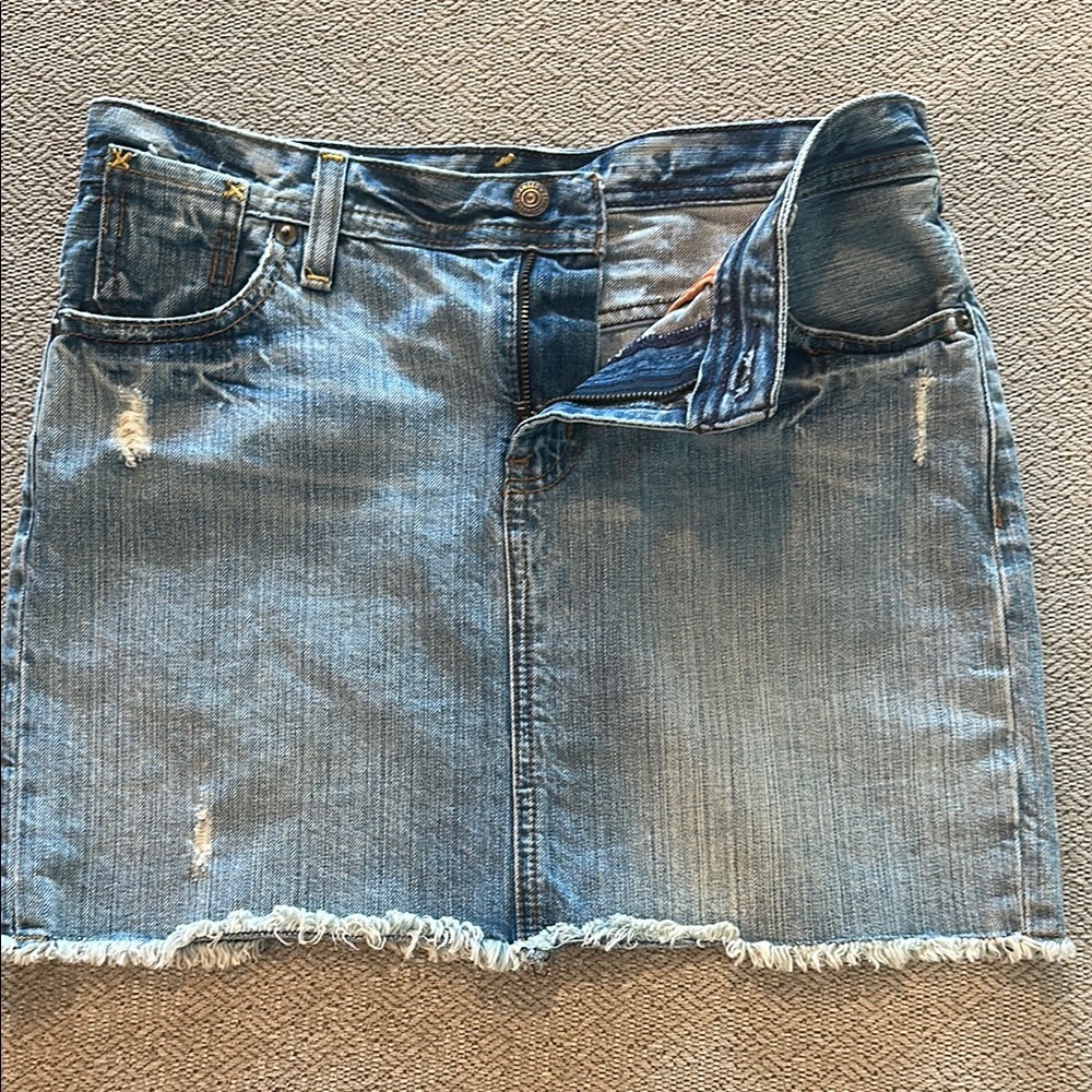Denim Mini Skirt Size 2